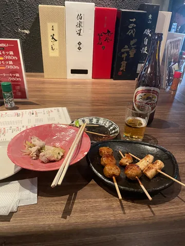 焼き鳥とビール、夜の誘い