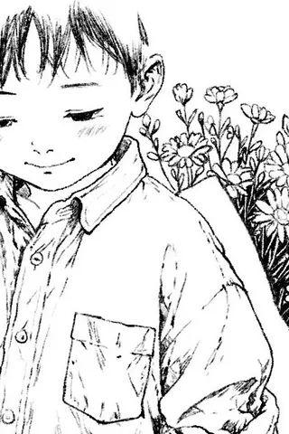 柔らかな日差しと花