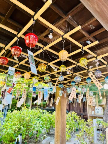 風鈴が彩る夏の涼感