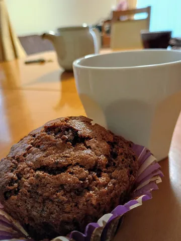 午後のひととき、チョコレートの甘い誘惑