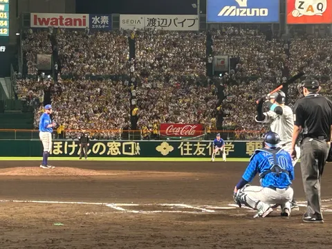 白熱のナイター観戦！