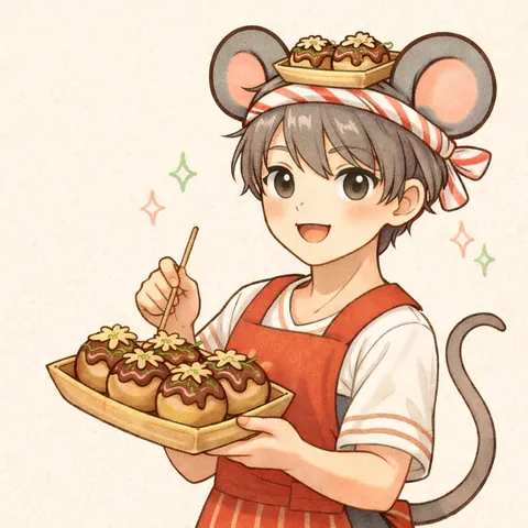 たこ焼き日和、ネズミ耳の誘惑