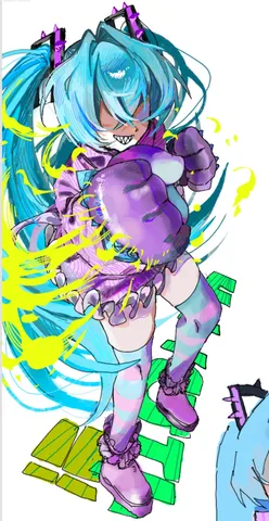 鮮烈！サイバーポップな躍動