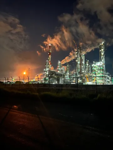 工場夜景