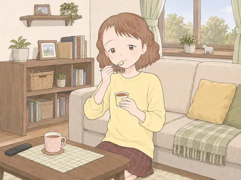 リビングのほっこり時間