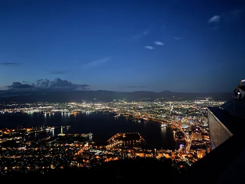 宝石箱のような夜景
