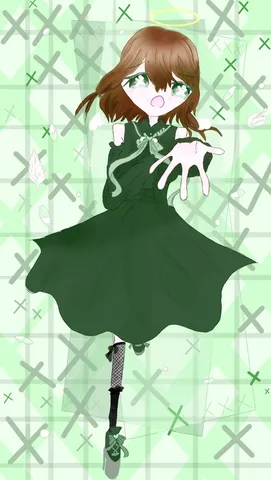 羽根が舞う、緑の幻想郷