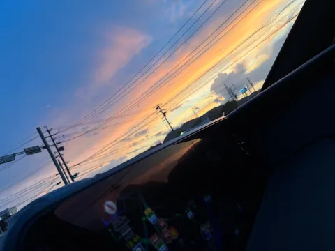 夕焼けの街