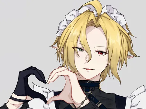 ハートを描く、魅惑のメイド