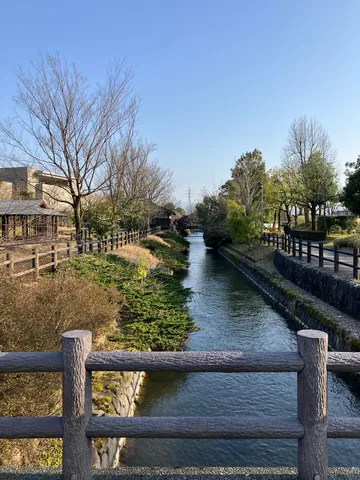 水辺の静かな風景