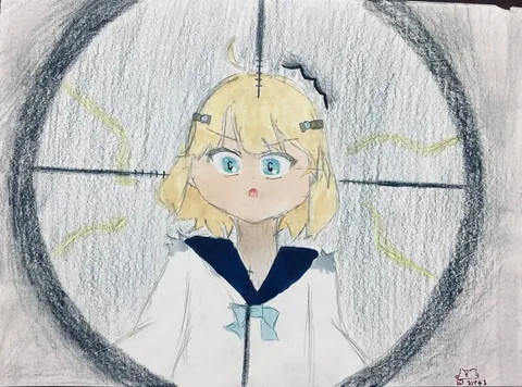 狙われた？ ドキドキ少女