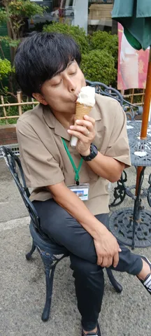 夏の風とアイスの余韻
