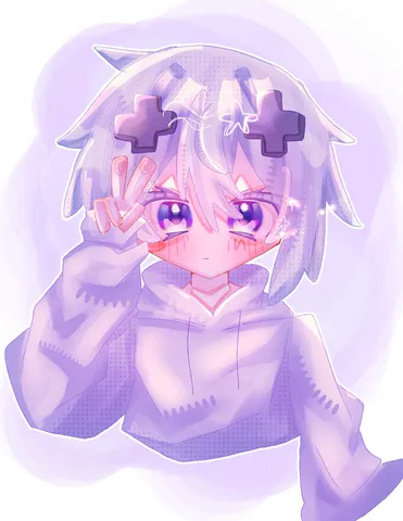 パープルニュアンスの透明感