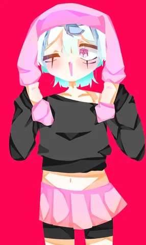 うさ耳フードがキュート！