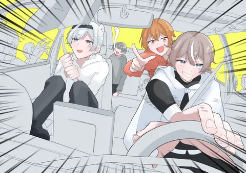 スピード感あふれるドライブ