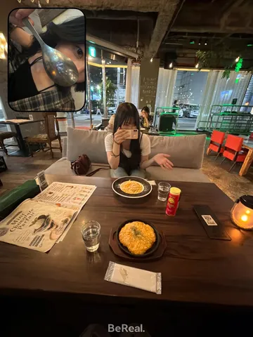 灯りと会話のひととき