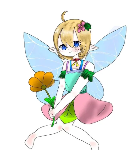 妖精さんの魔法と花の香り