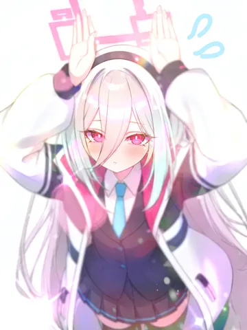 うさ耳ポーズでキラキラの輝き