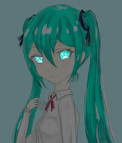 光る瞳と風になる髪