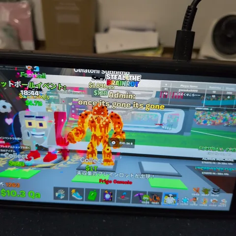 イベント進行中のゲーム画面