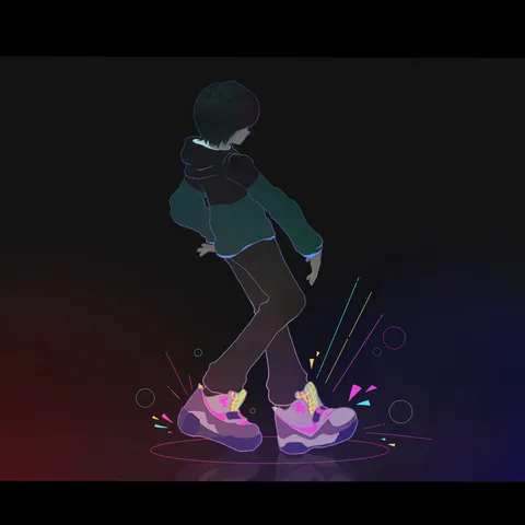 ネオンに刻むステップ