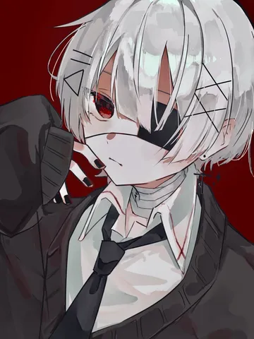 禁断の黒縁メガネと白髪