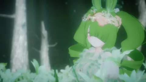 森に咲く、草花の精霊