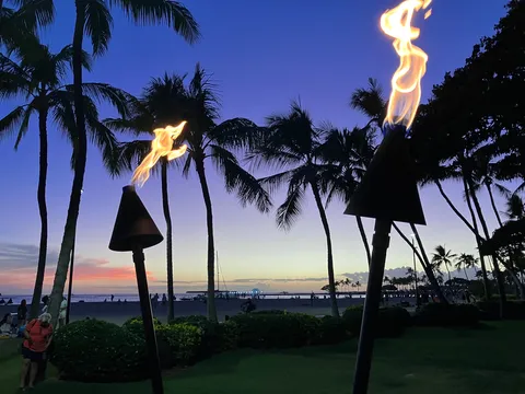 Hawaii's twin torch