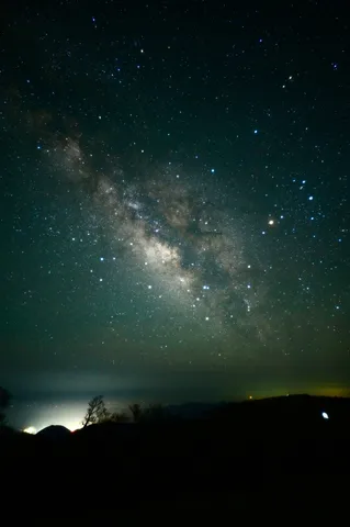 天の川と夜の静けさ