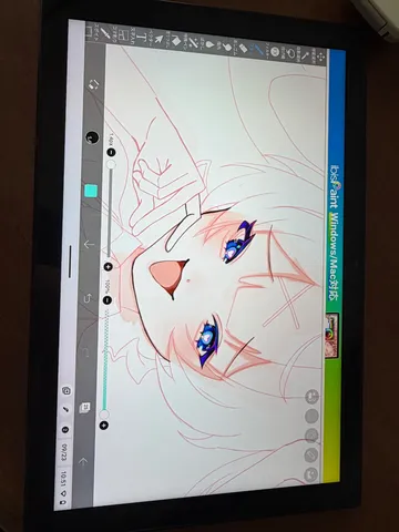 青い瞳が映す静かな瞬間