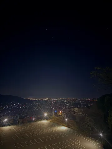 夜景に吸い込まれる、光と闇のコントラスト