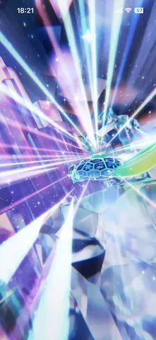 煌めく異空間を駆ける
