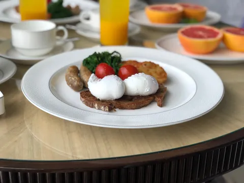 朝食の誘惑、ポーチドエッグの誘い
