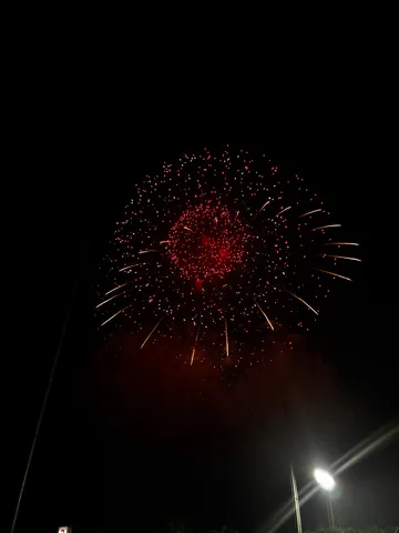 夜空を彩る、一瞬の華
