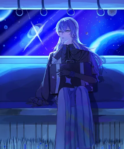 星空を抱く静かな窓辺