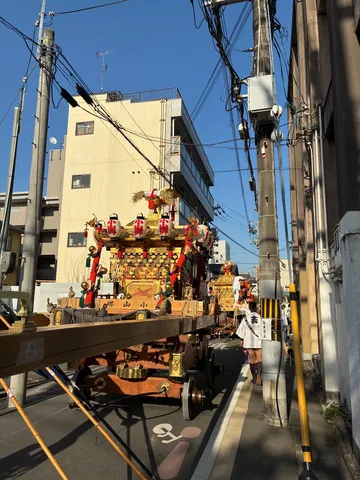 趣深い山車の街並み散歩