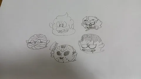 ハロウィンの闇夜を彩る、怪奇キャラたち