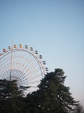 空と観覧車のノスタルジー