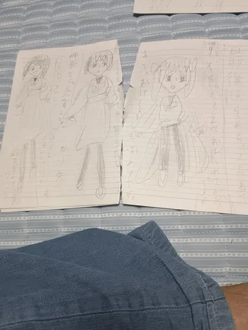 描いてみた！青春の１ページ