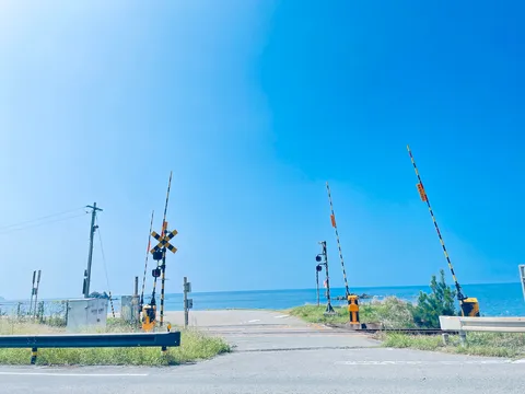 海へと続く青の交差