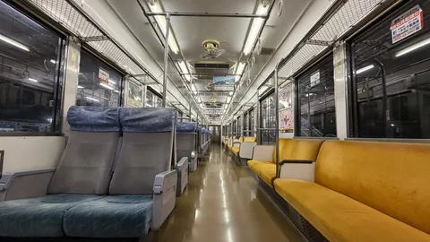 車内に漂う静かな旅情