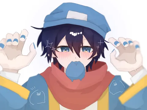 青と温かさの呼吸