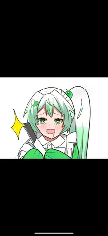透明感あふれる緑の乙女