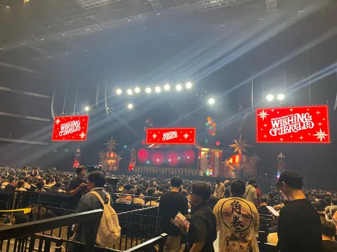 ライブ会場を照らす希望の光