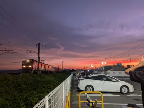 茜空を往く旅路
