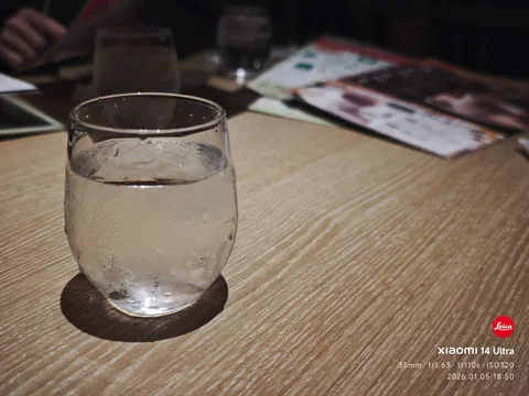 水滴が物語る、静かなひととき