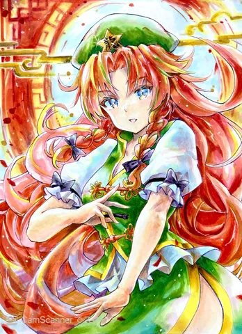 緑帽子と花彩る幻想譚