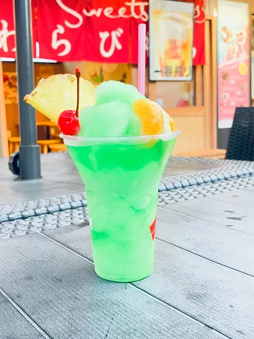 緑の風と涼スイーツ