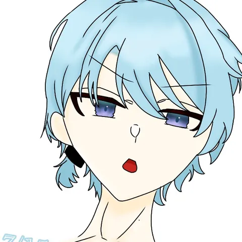 水色の髪、パープルアイの憂鬱