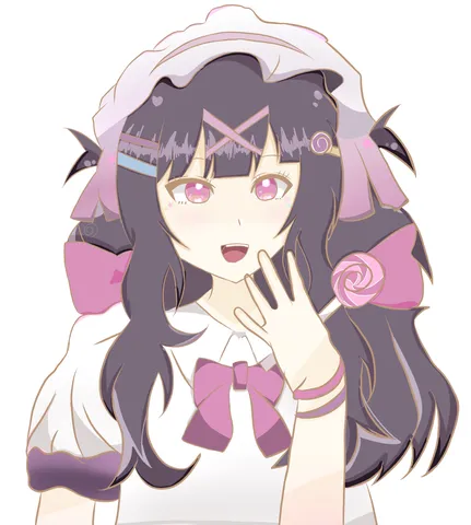 淡く揺れるピンクの世界